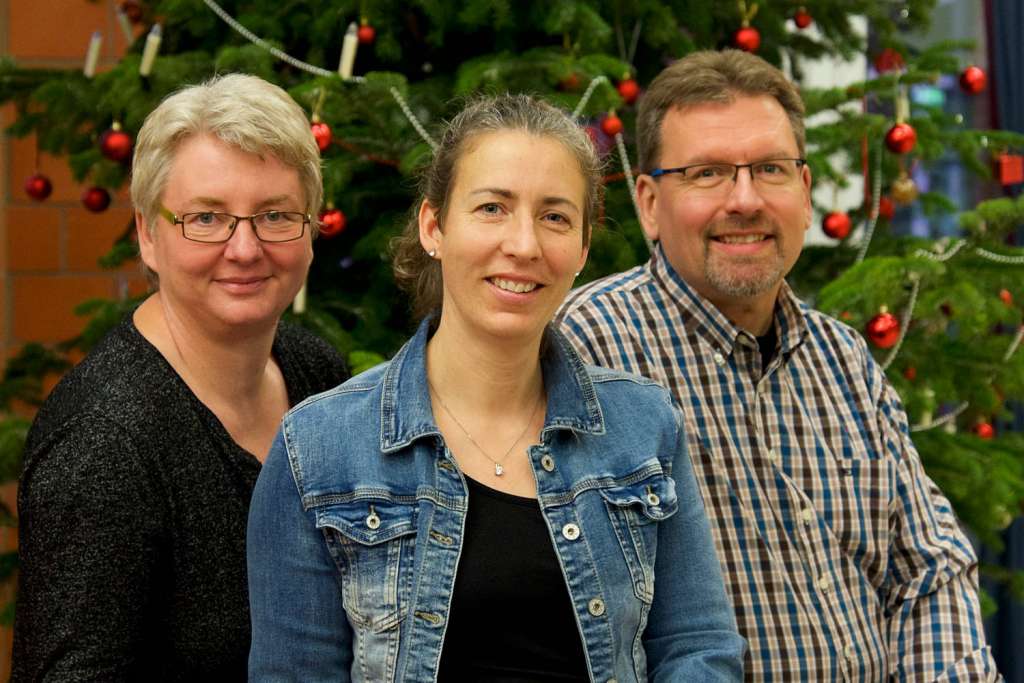 (v.l.) Susanne Beddies, Nicole Meyer, Christian Schulz