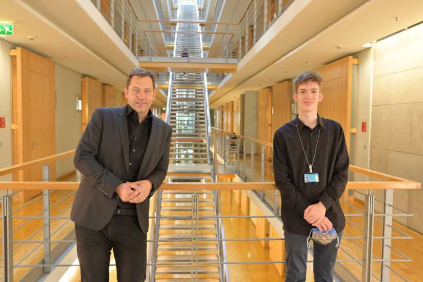 Sebastian im Bundestag