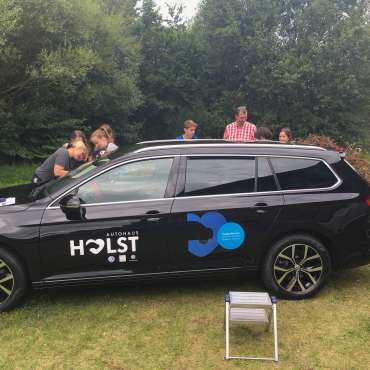 Folieren des von Autohaus Holst bereitgestellten PKW’S